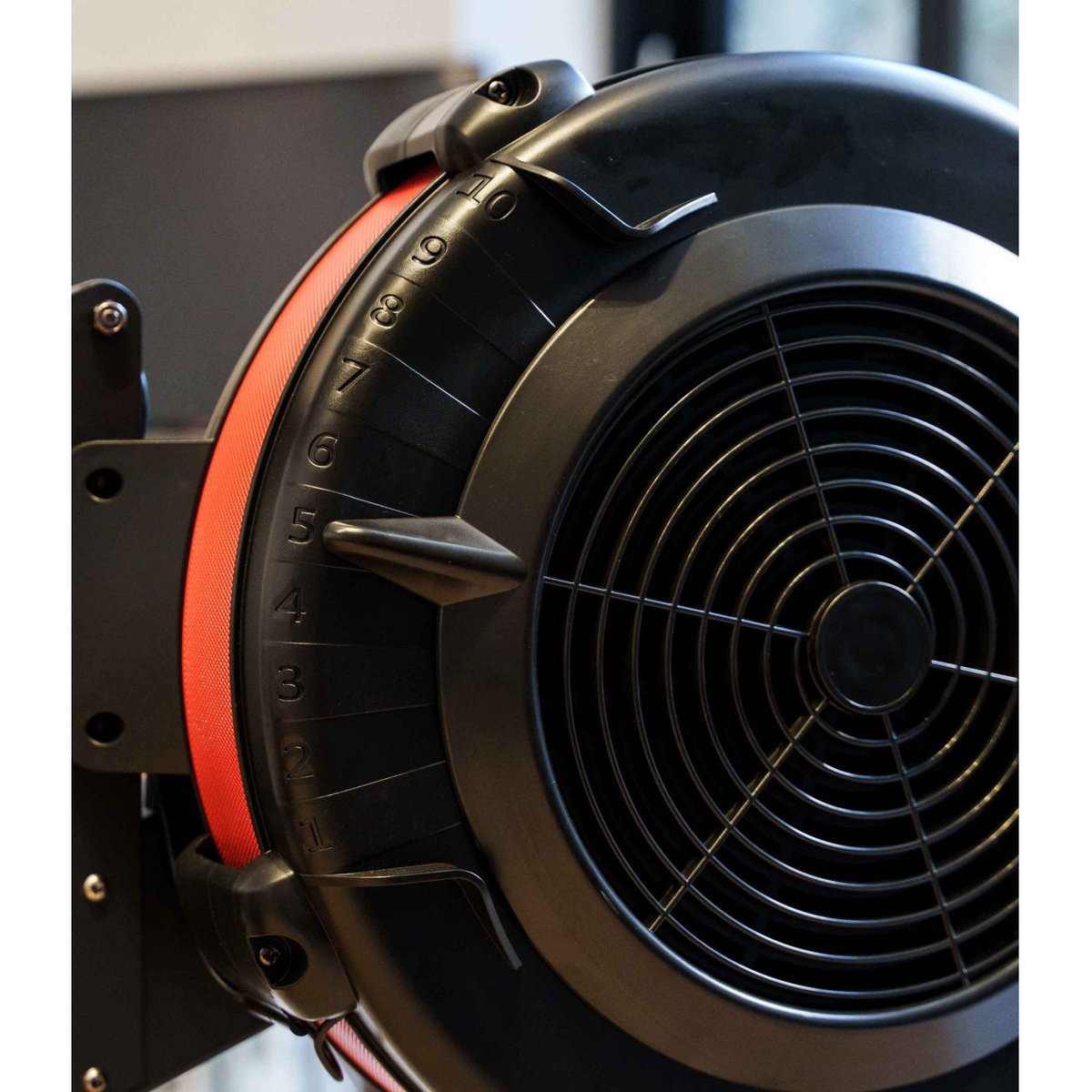 Rameur - CARE - AIR ROWER connecté noir, CARE FITNESS