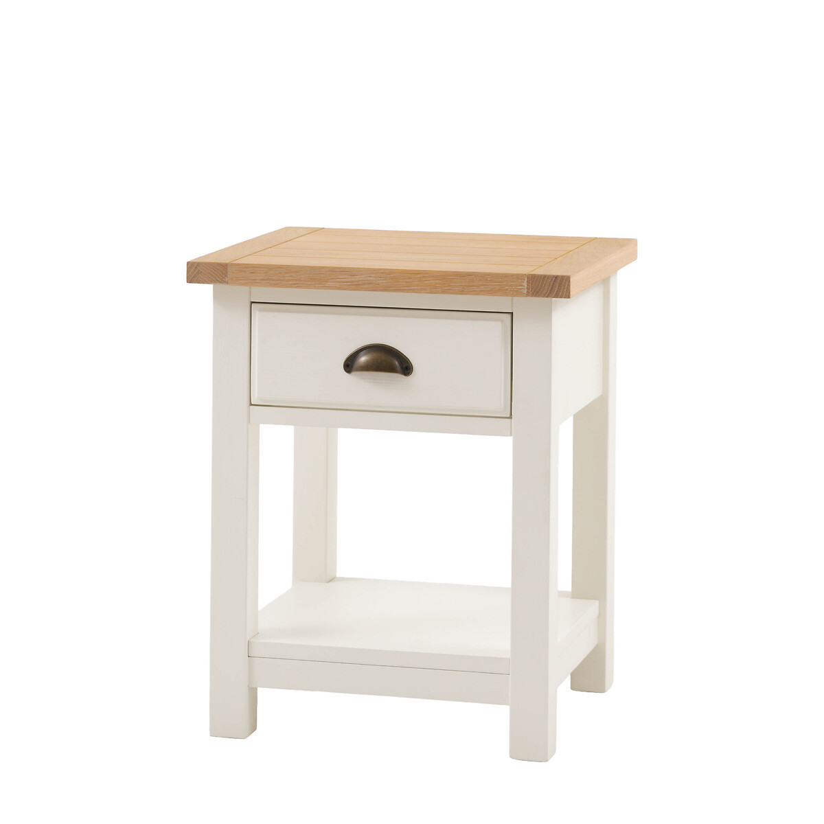 Ende 1-Drawer Bedside Table off-white, ÉDITÉ