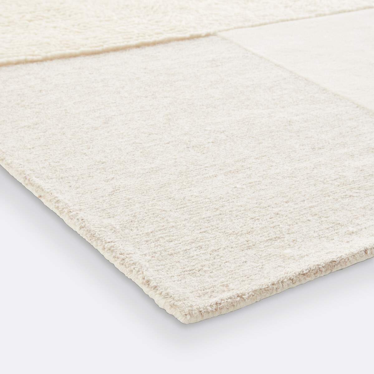 Tapis en laine, Ilena ecru, LA REDOUTE INTERIEURS