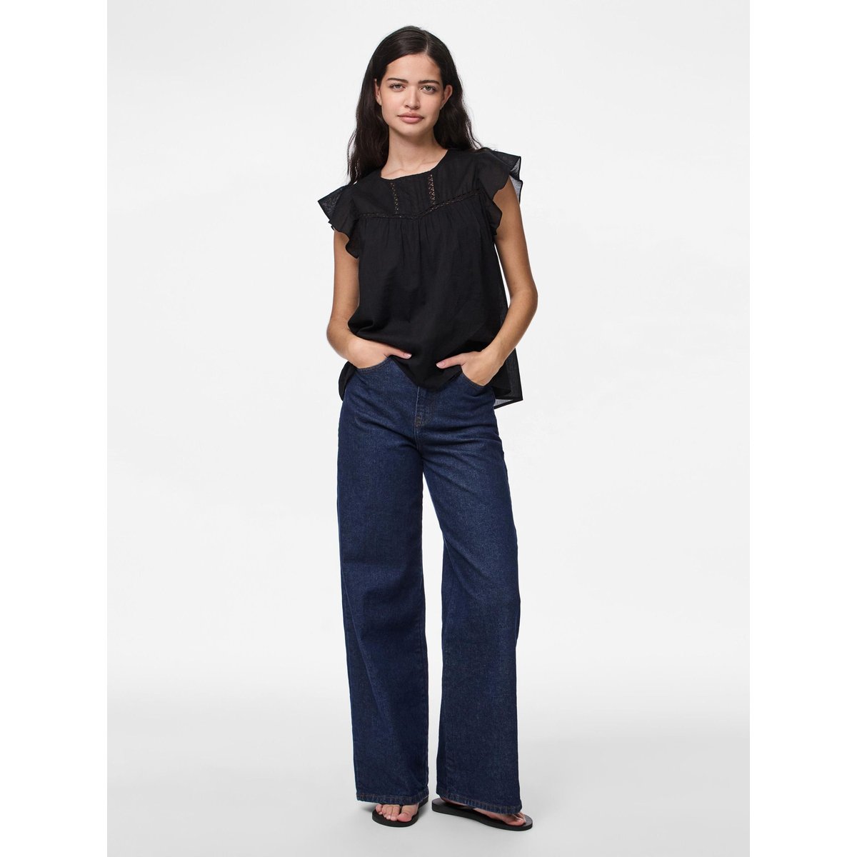 Top Sans Manches PCASTRID noir - black, PIECES