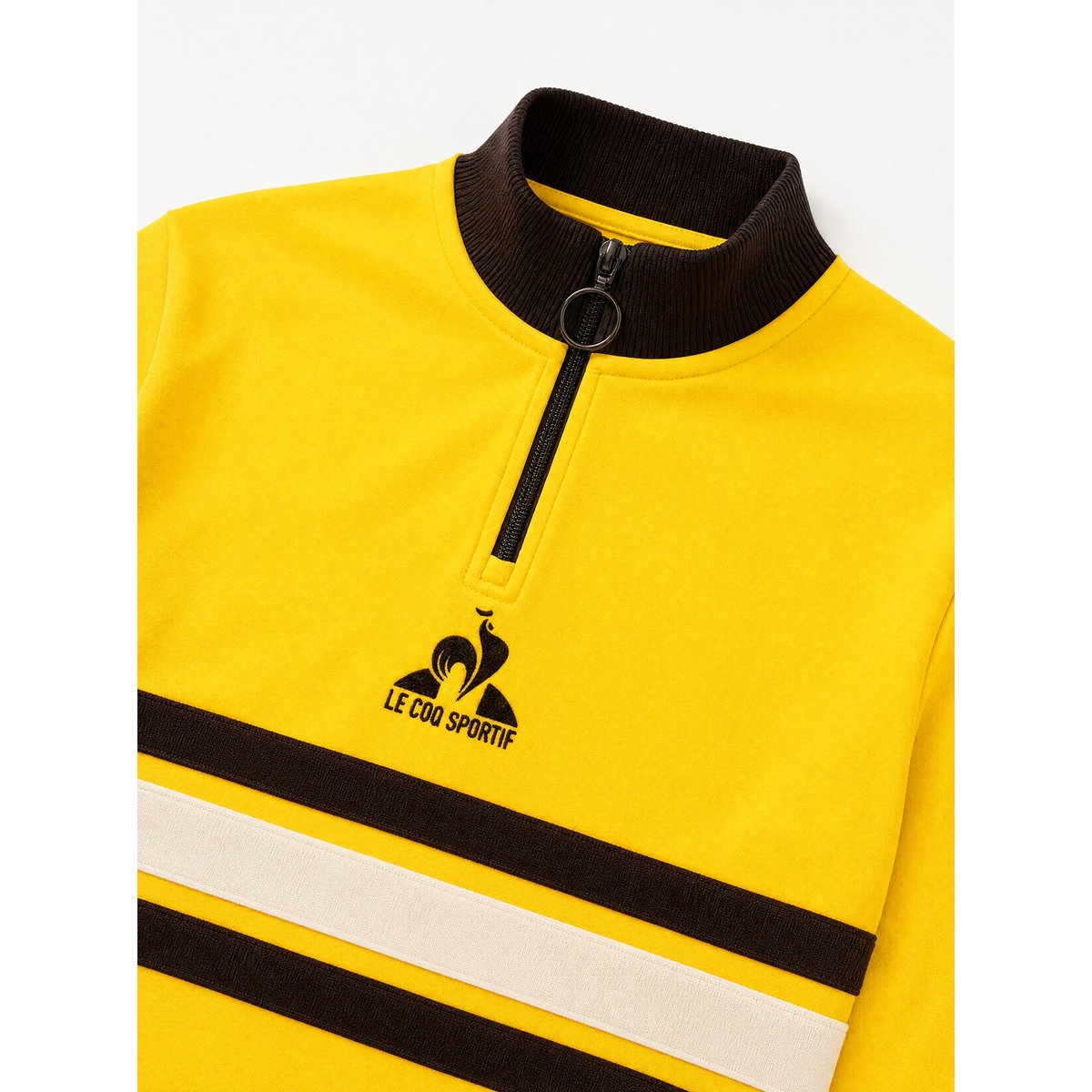 Maillot Unisexe Héritage amber yellow, LE COQ SPORTIF