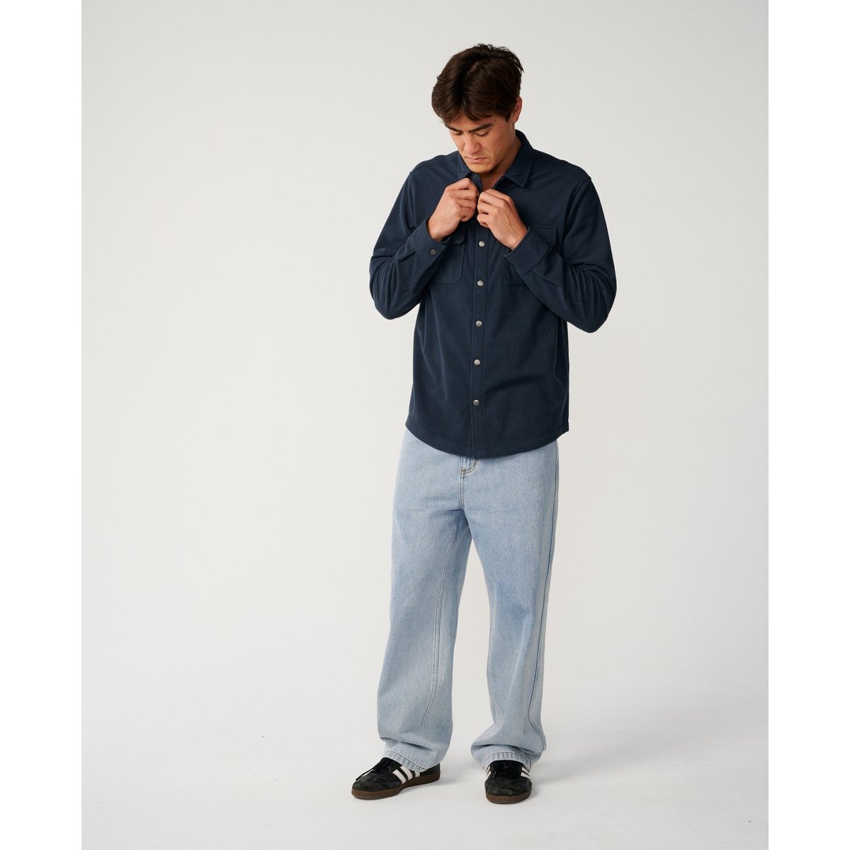 Chemise chaude SESSIONS dark navy, RIP CURL