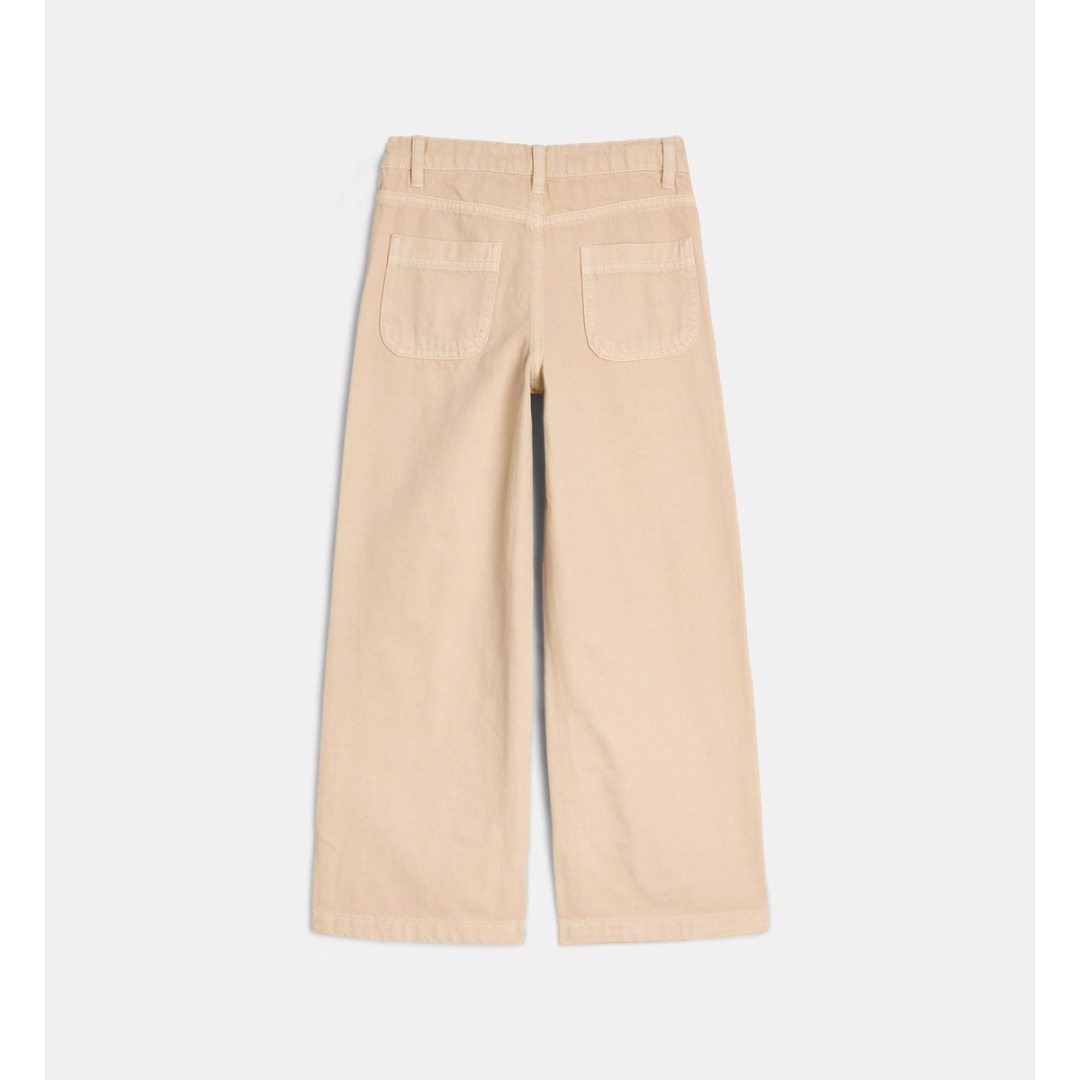 Pantalon large talerme twill coton bio beige, CADET ROUSSELLE