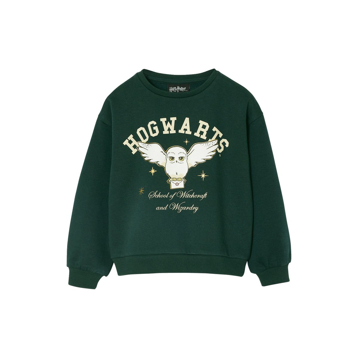 Sweat Harry Potter vert sapin, VERTBAUDET