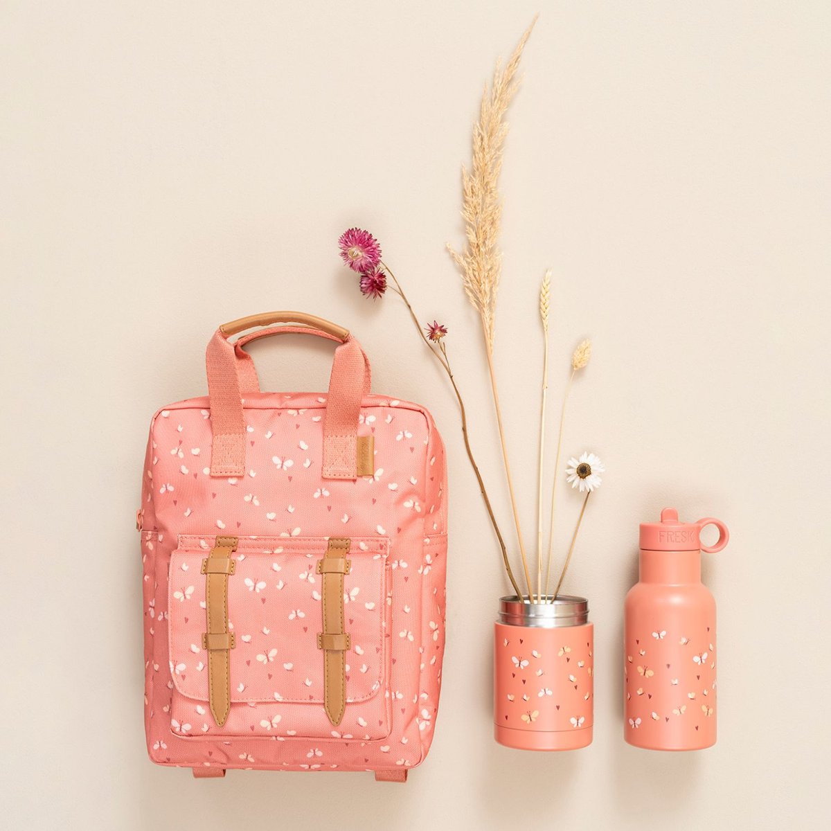 Sac à dos bébé rose, FRESK