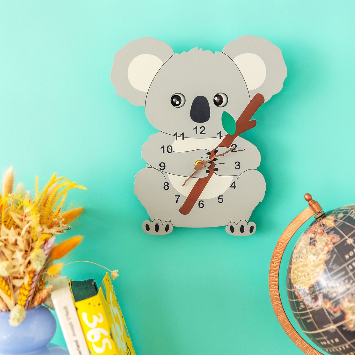 Horloge Dancing Clock koala, PYLONES