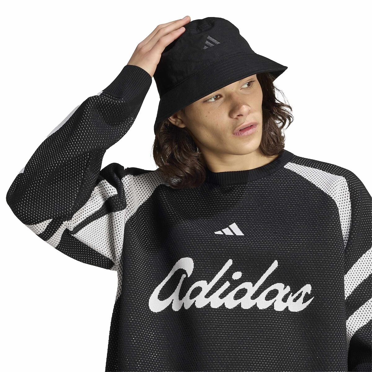 Sweat loose, HOUSE OF TIRO noir, ADIDAS SPORTSWEAR