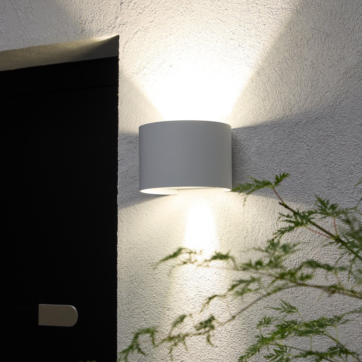 Applique LED ronde, ROXBURY blanc, INSPIRE