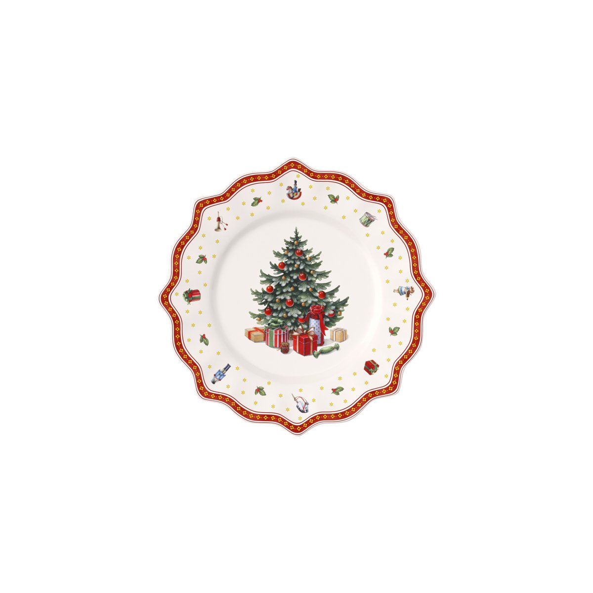 Assiette D'accueil TOY'S DELIGHT rouge, VILLEROY & BOCH