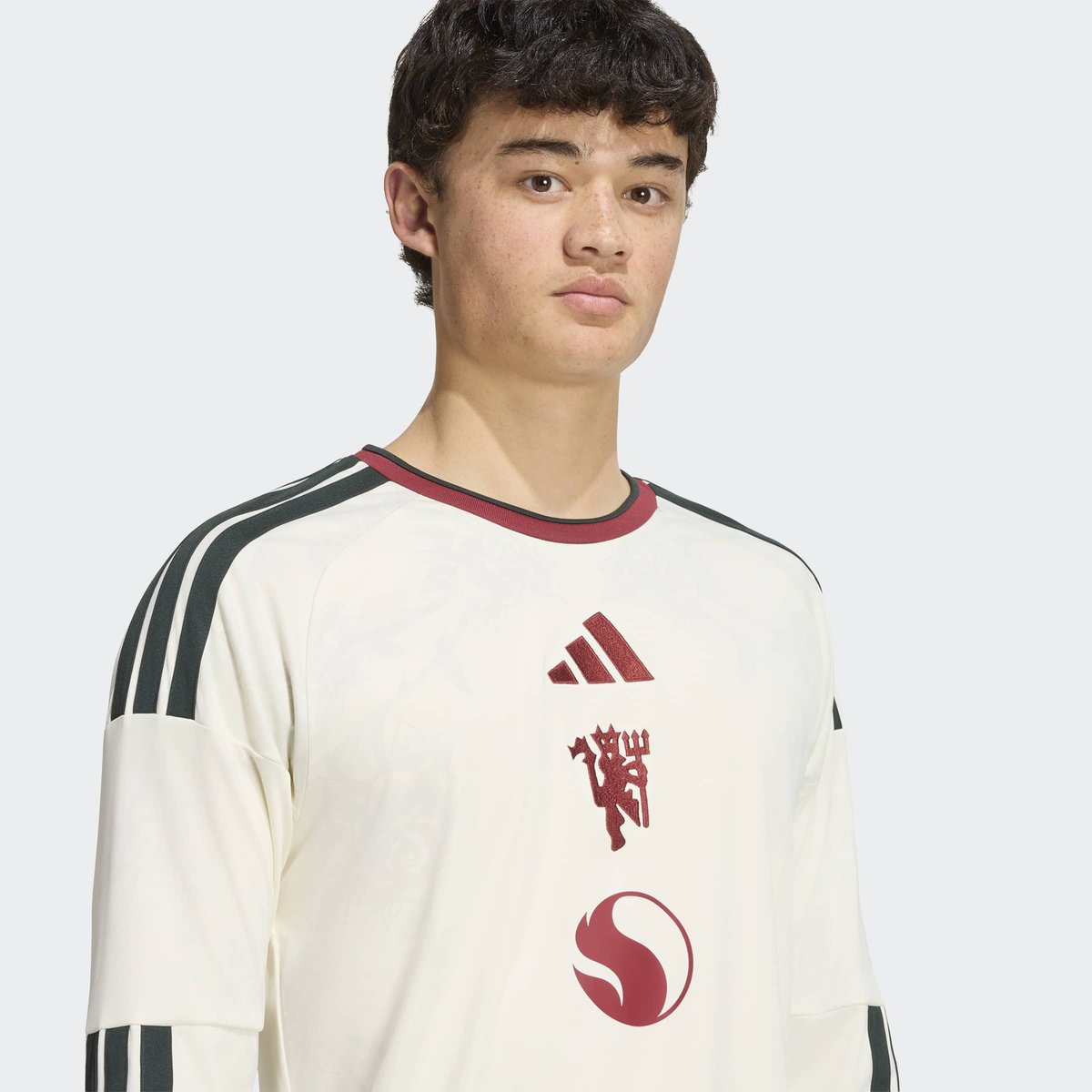 Maillot Manches Longues Third Manchester United 26/27 Maillot Manches Longues Third Manchester United 26/27 ivory, adidas Performance