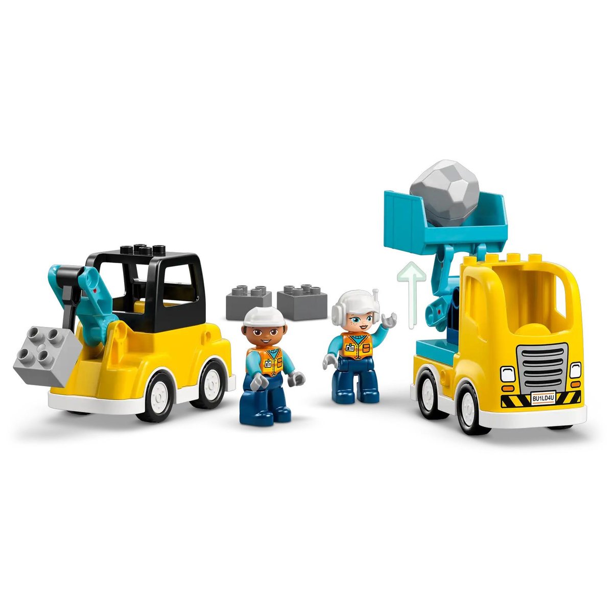 LEGO Duplo - Les véhicules de chantier 3-en-1 - 10475 multicolore, LEGO