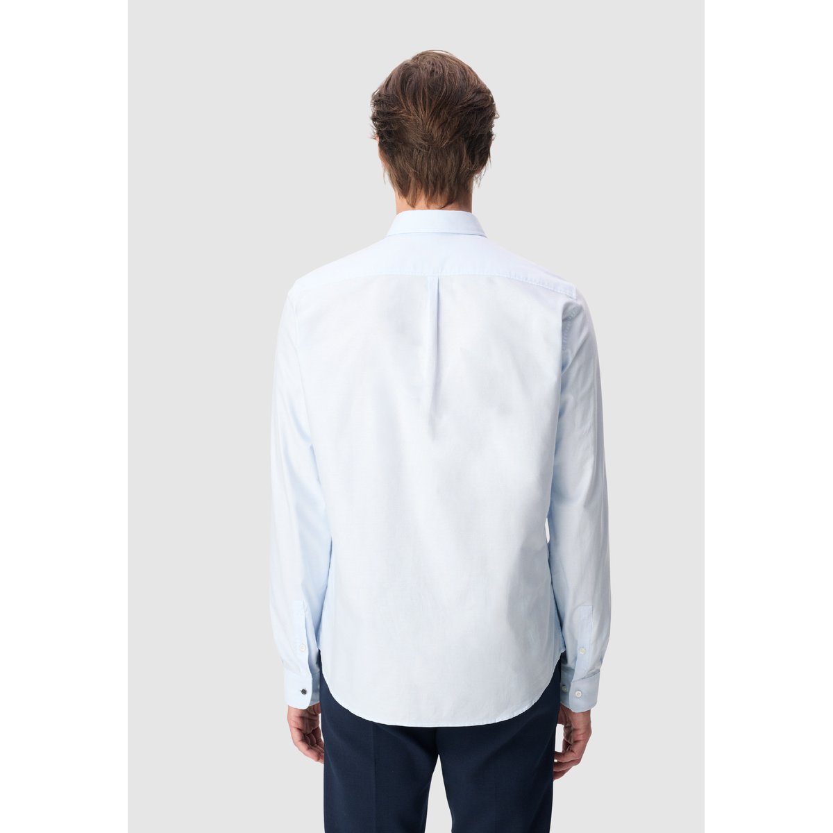 Chemise regular poche plaquée bleu ciel, IKKS