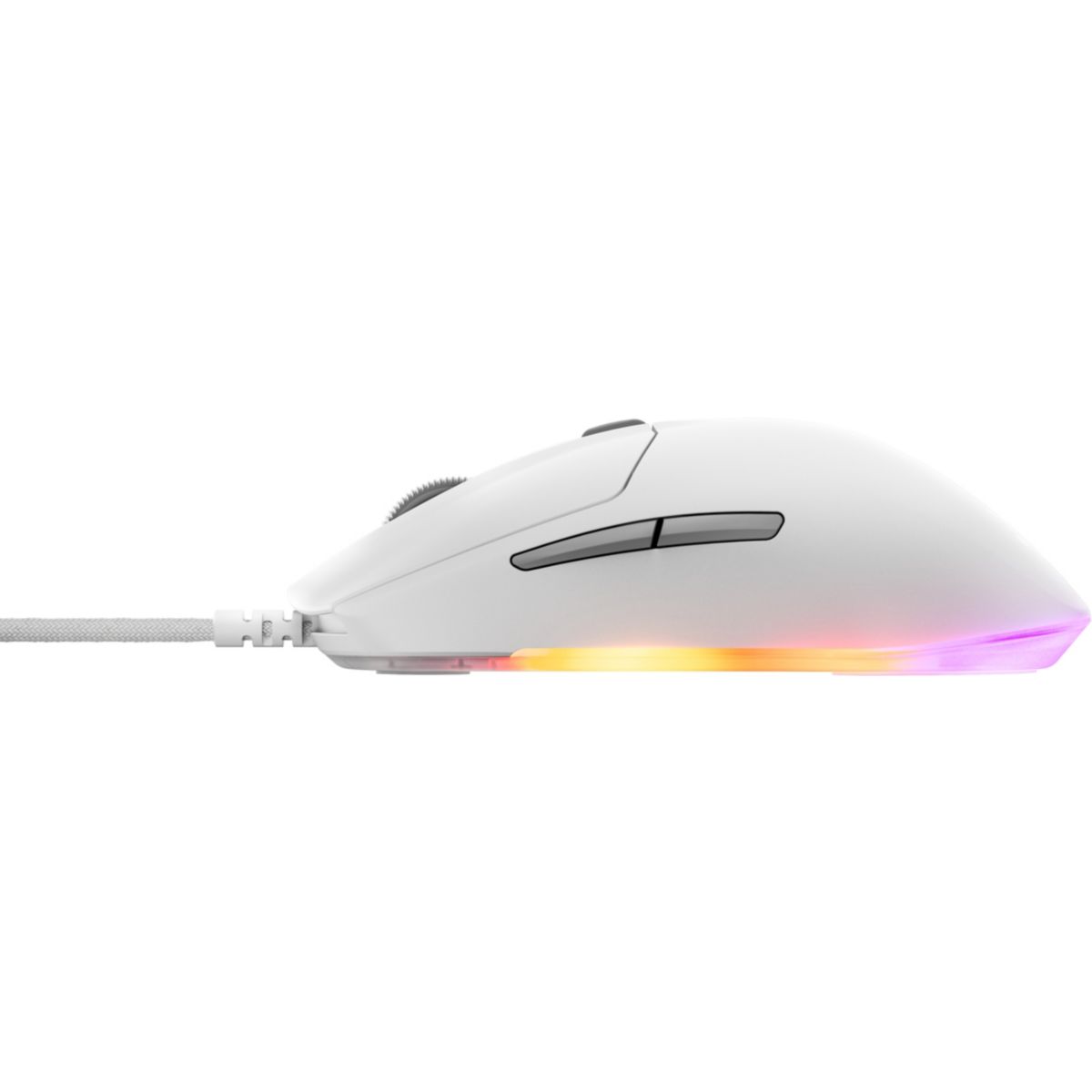 Souris Gamer Filaire Rival 3 Gen 2 Blanche couleur unique, STEELSERIES