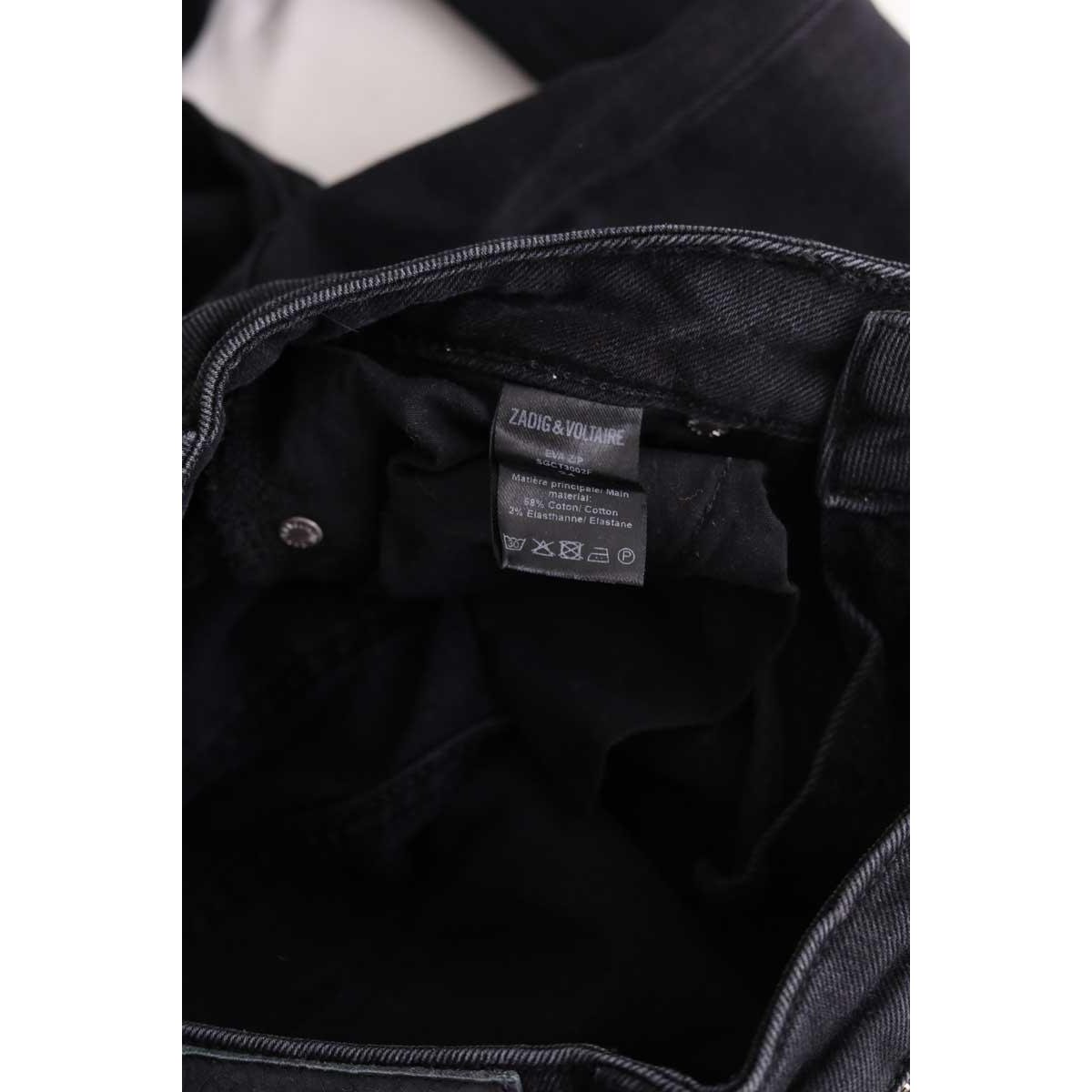 Jean slim - Très Bon État noir, ZADIG&VOLTAIRE