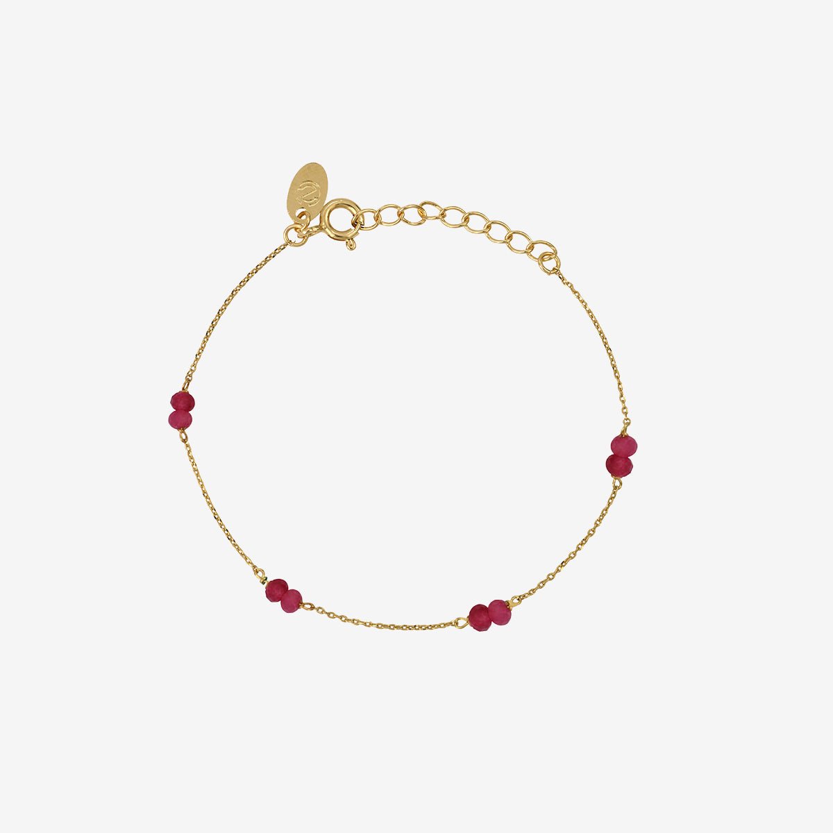 Bracelet venus jade rose rose, CAROLINE NAJMAN