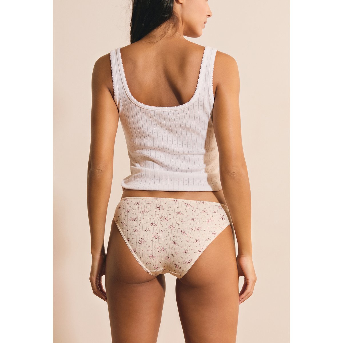 Semainier de culottes en coton DAILY rose, ETAM