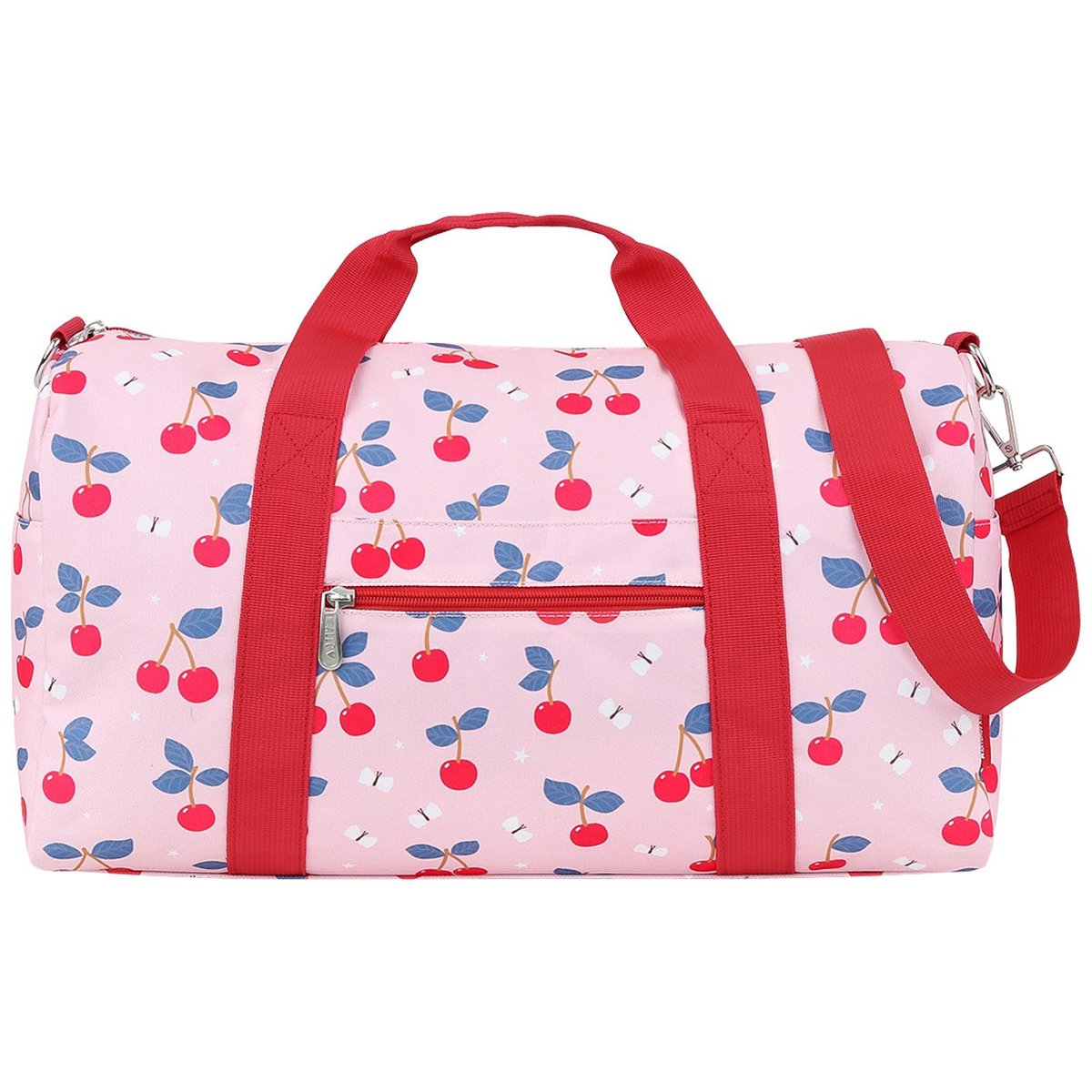 Sac de voyage rose, rouge, violet, A LITTLE LOVELY COMPANY