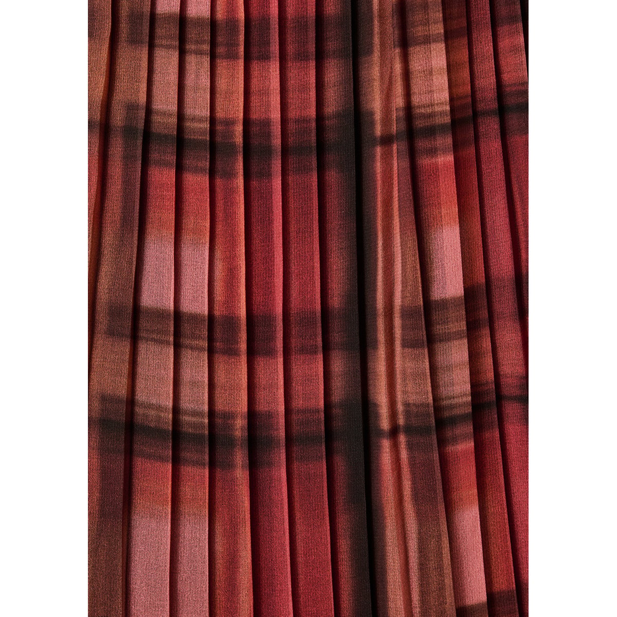 Robe longue à carreaux manches longues fox, LA FEE MARABOUTEE