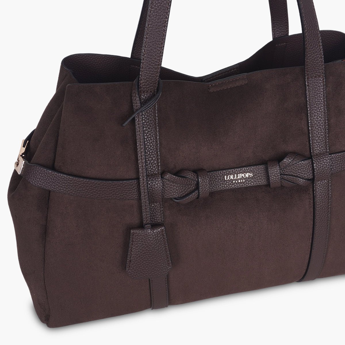Grand sac shopper Taja marron, LOLLIPOPS