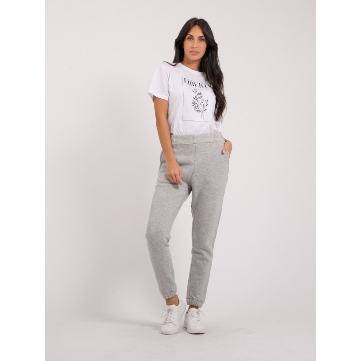 Pantalon Jogging Elton gris, DONA LISA