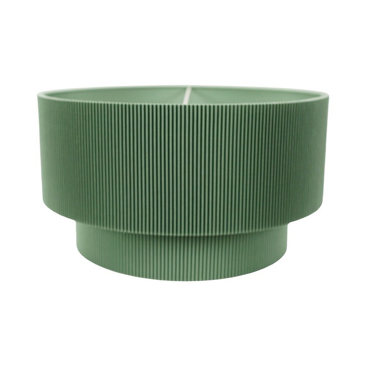 31cm Mack 2-Tier Crinkle Shade green, SO'HOME