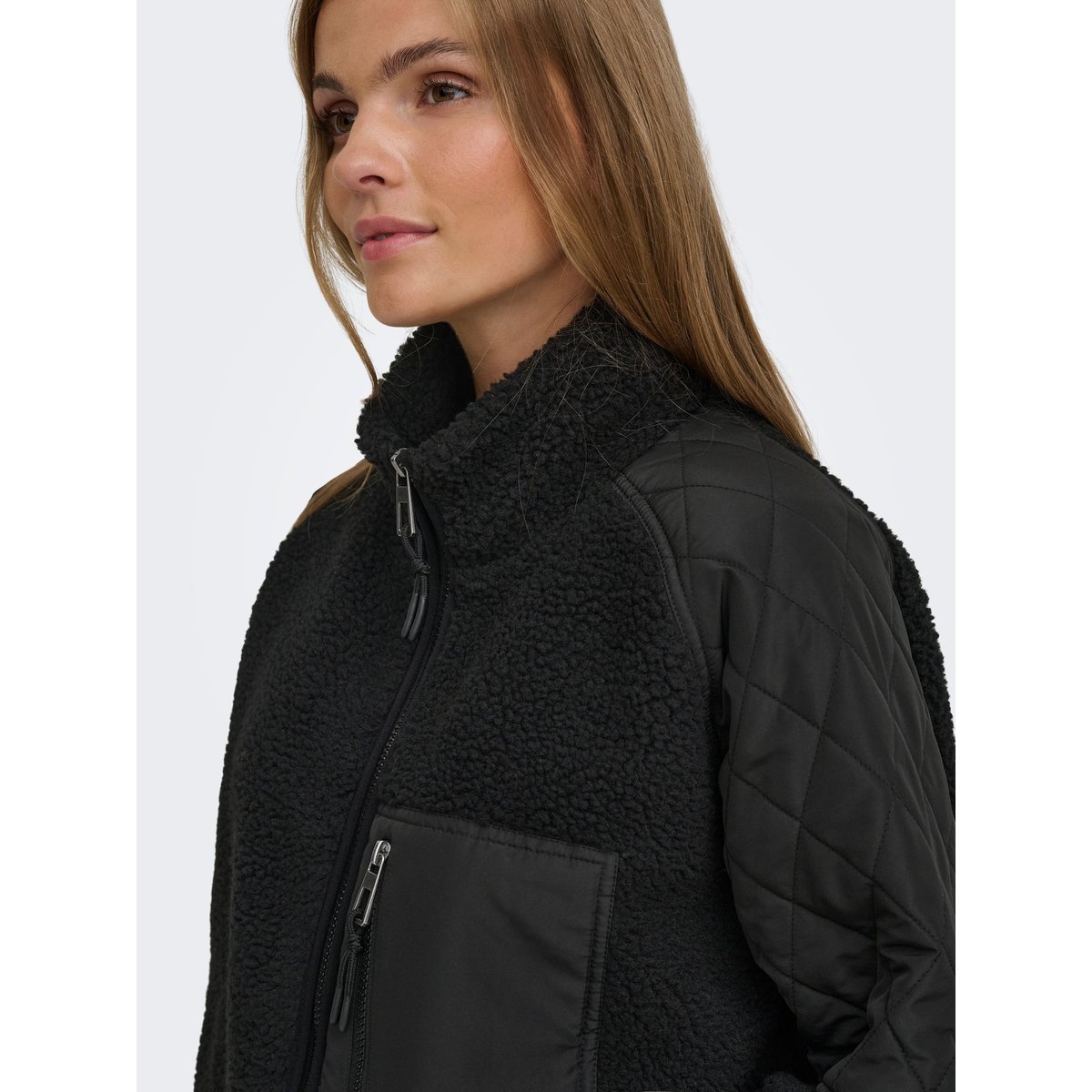 Veste En Polaire noire - black, ONLY