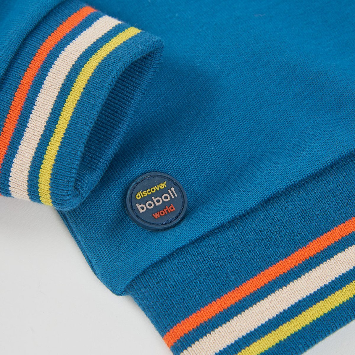 Sweat-shirt garçon molleton imprimé Nature noir, BOBOLI