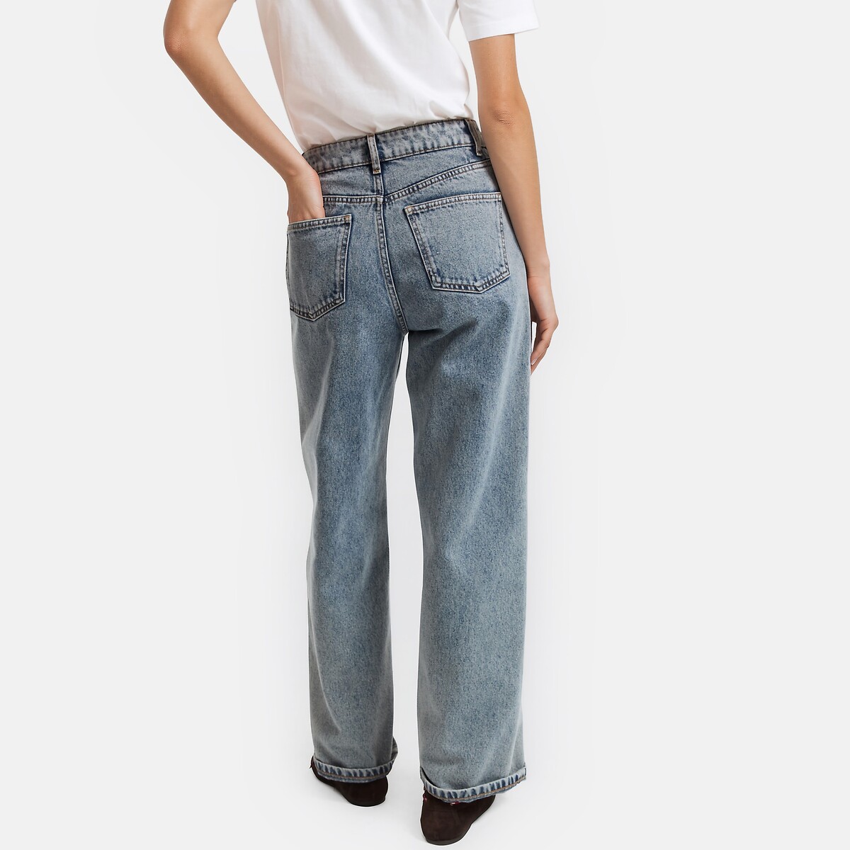 Marceau Signature Wide Leg Jeans vintage blue, LA REDOUTE COLLECTIONS