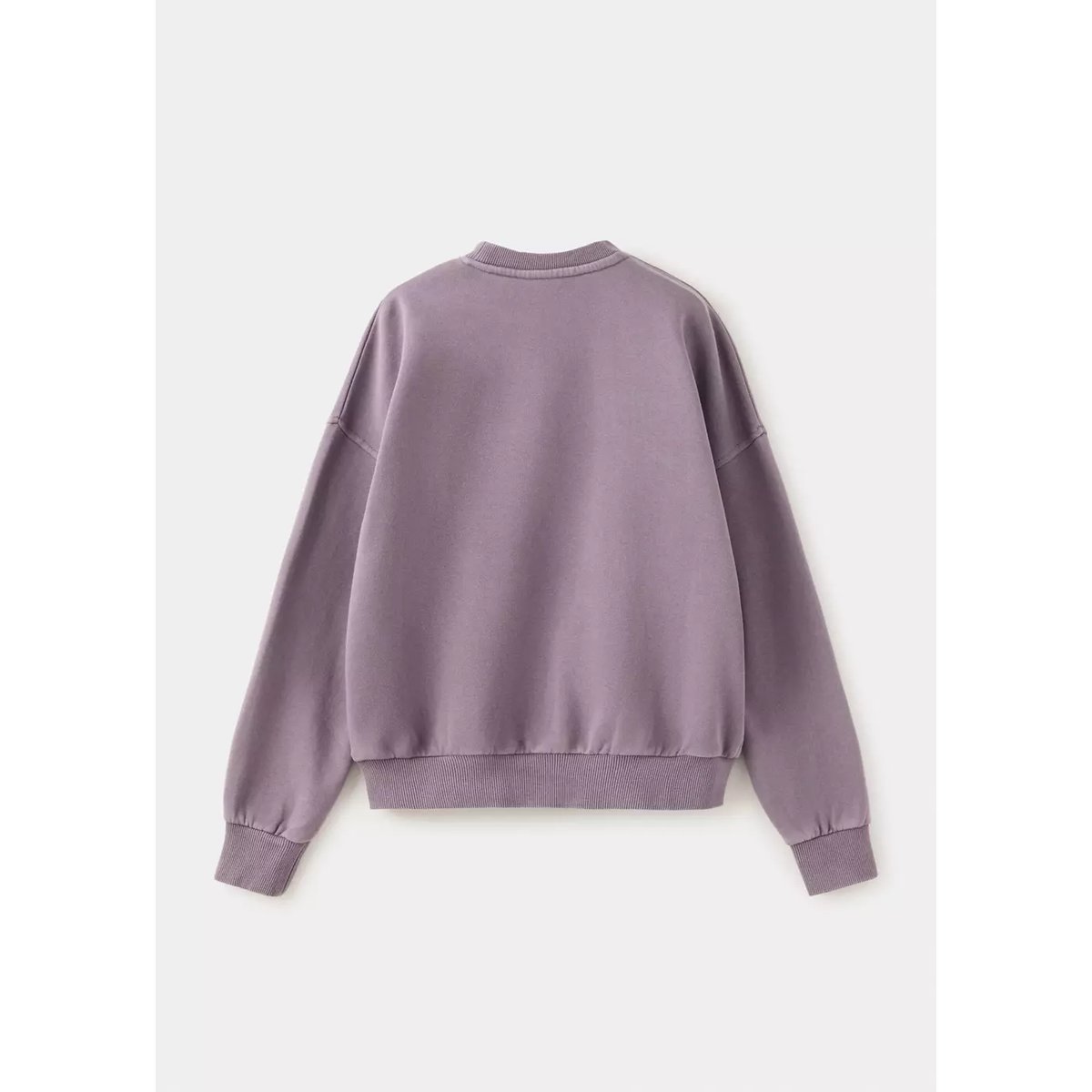 Sweat-shirt relaxed-fit violet, MANGO KIDS