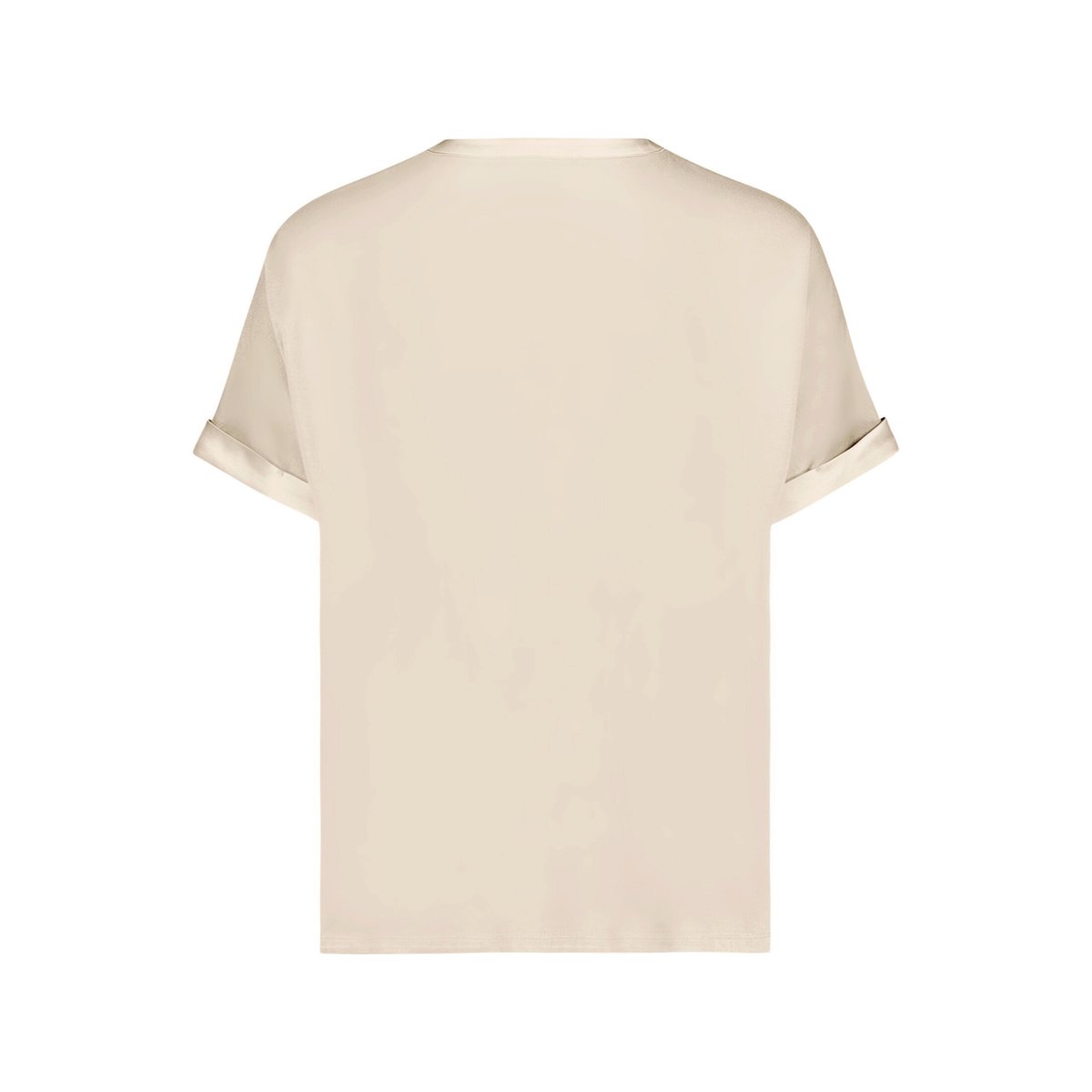 T-shirt façon blouse à revers au bas des manches gris, BETTY BARCLAY
