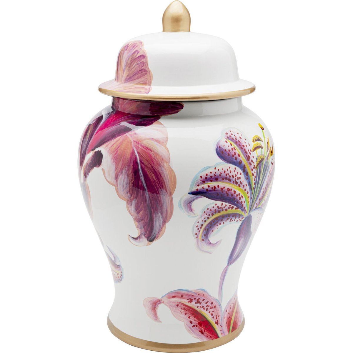 Boîte lys en porcelaine blanc, KARE DESIGN