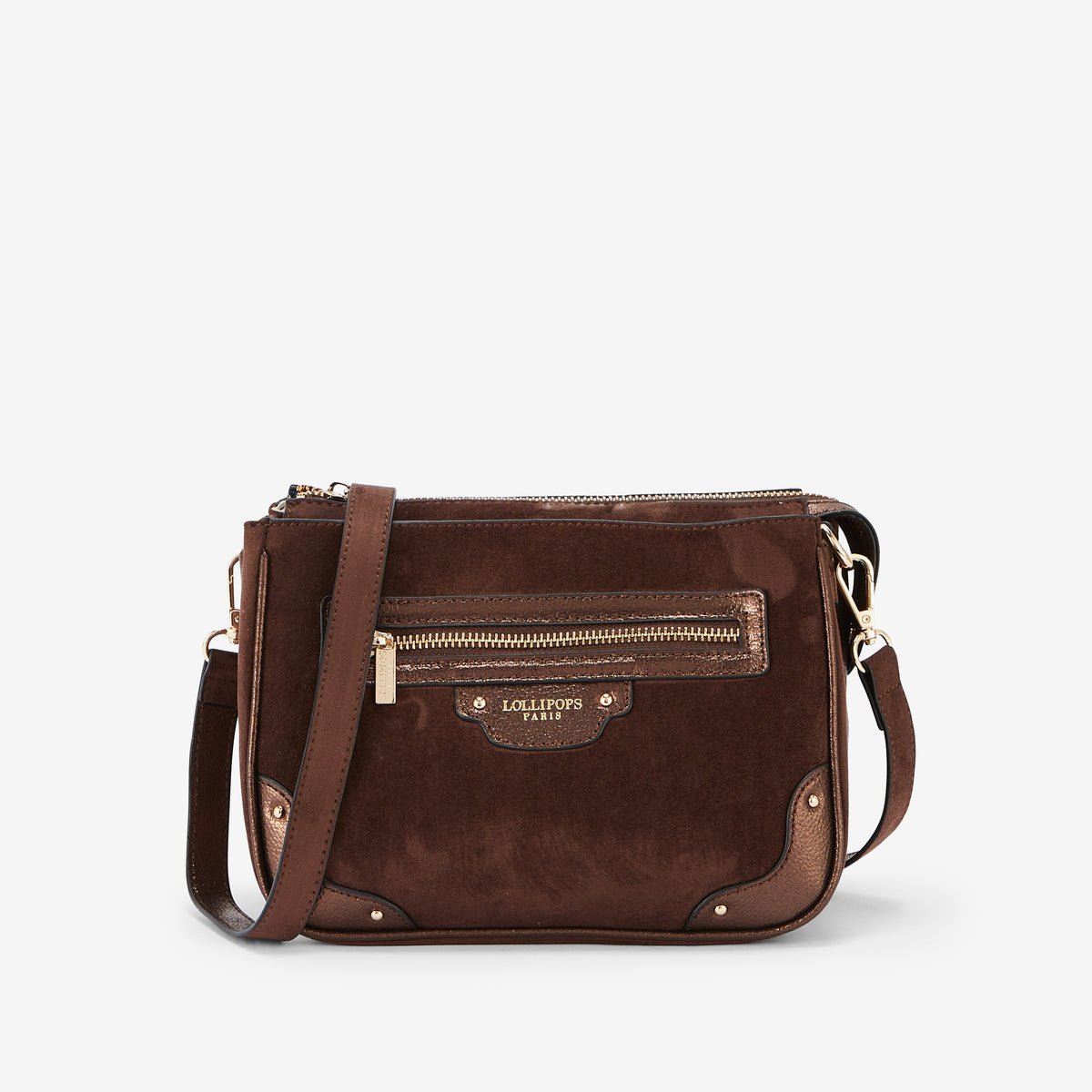 Sac multi poches  Roberto doré,marron, LOLLIPOPS