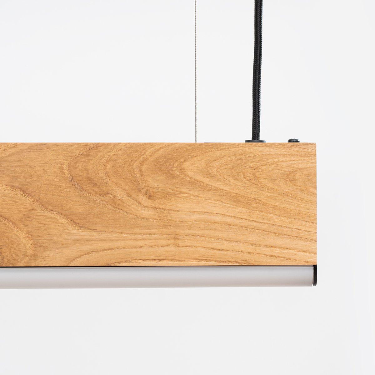 Suspension Bois Chêne LED 1 Lykke chêne, EDEN