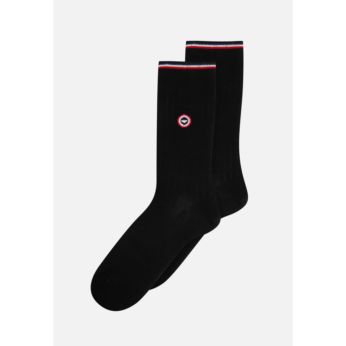 Lot de 3 chaussettes mi-hautes Lucas bleu anthracite noir, LE SLIP FRANCAIS