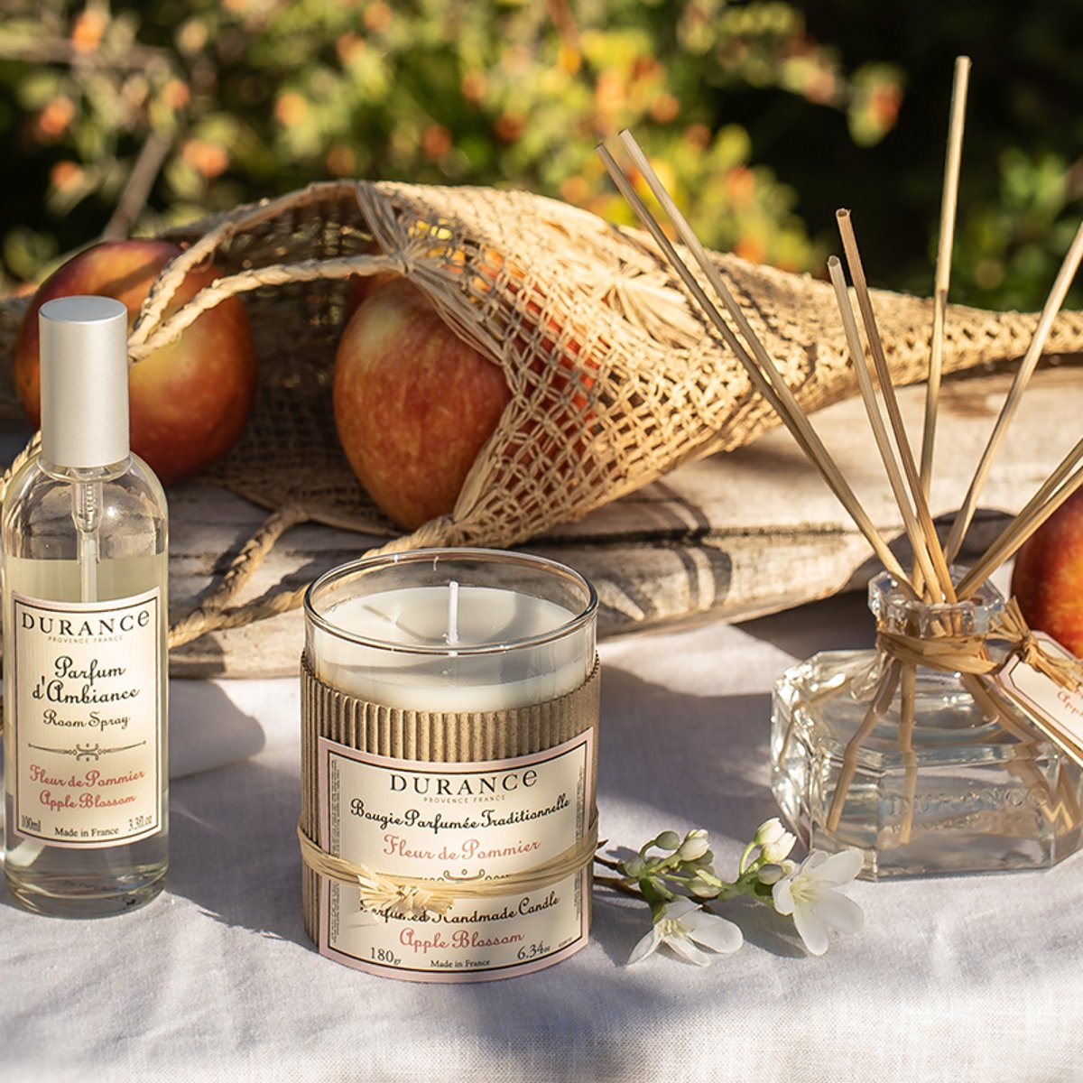 Diffuseur de parfum FLEUR DE POMMIER couleur unique, DURANCE