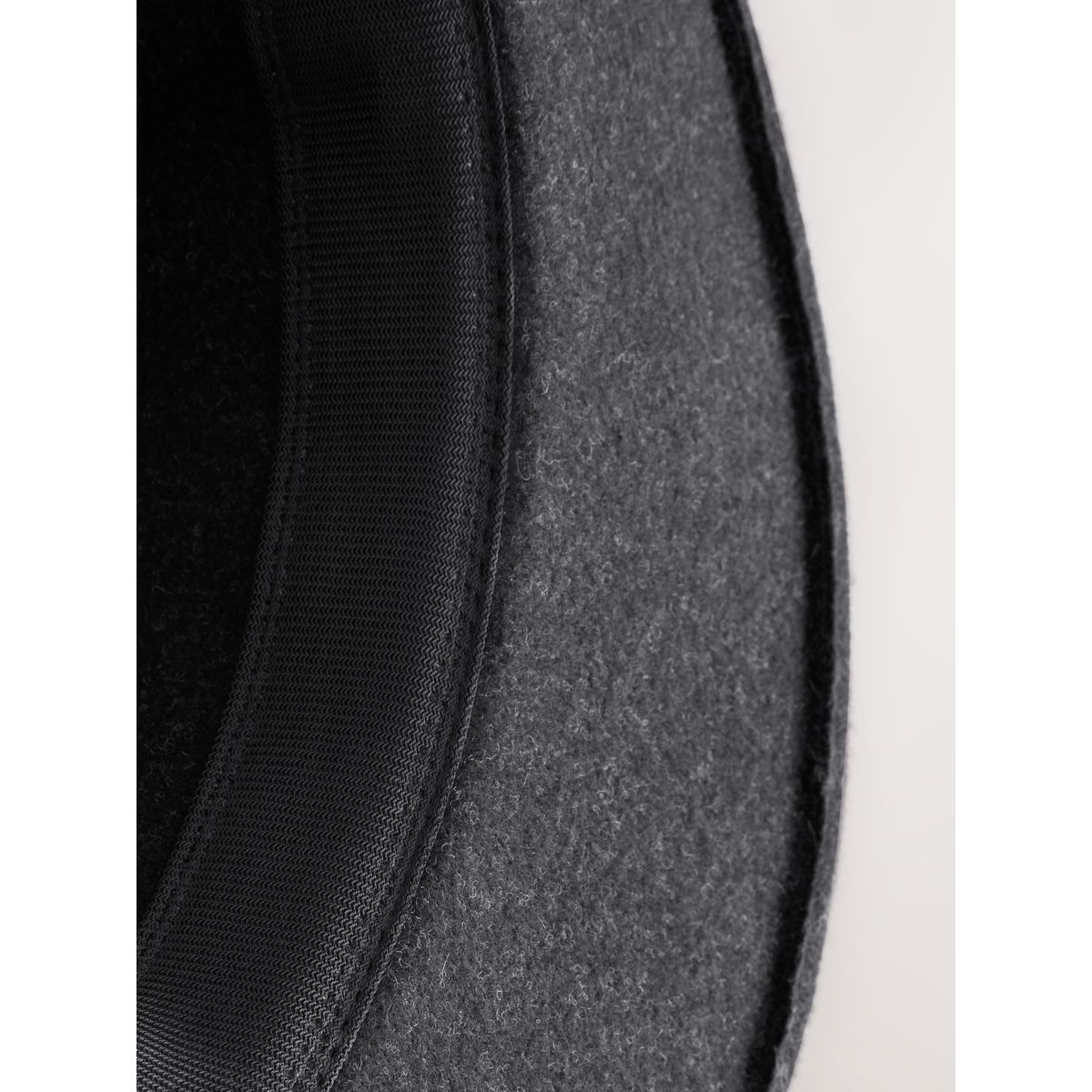 Chapeau fedora avec détail mors noir, NEXT