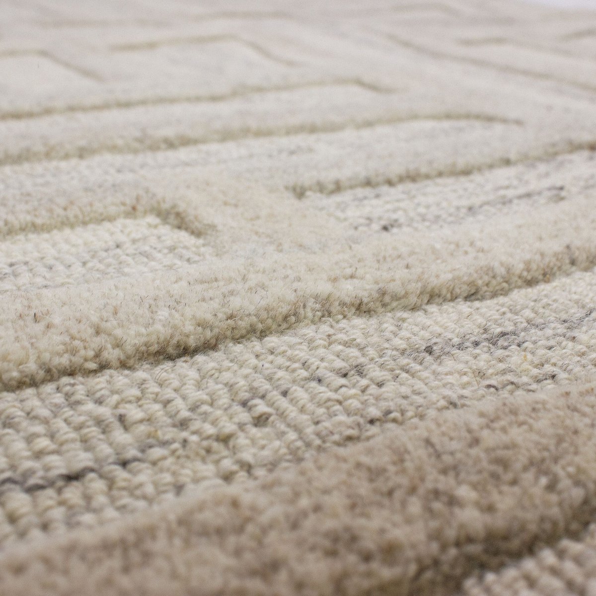 Tapis de couloir en laine ELVA beige, FLAIR RUGS