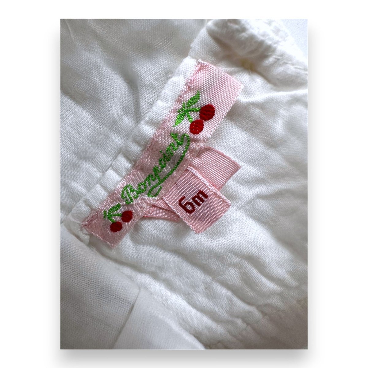 Robe bébé - Très bon état blanc, BONPOINT