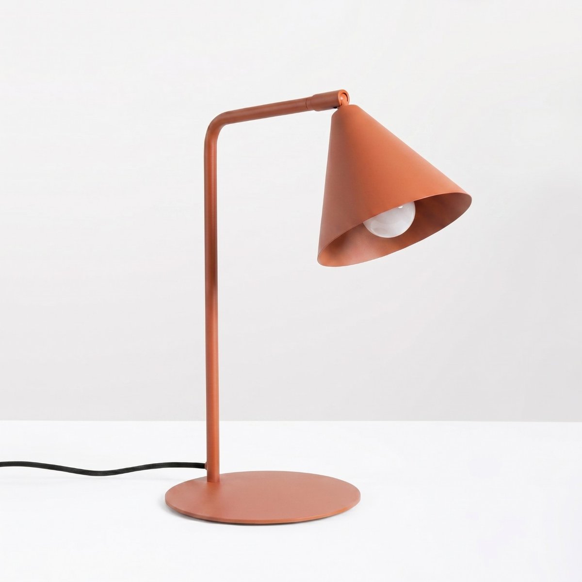 Lampe de bureau Acier Ocre Rouge E14 1 NOX ocre rouge, EDEN
