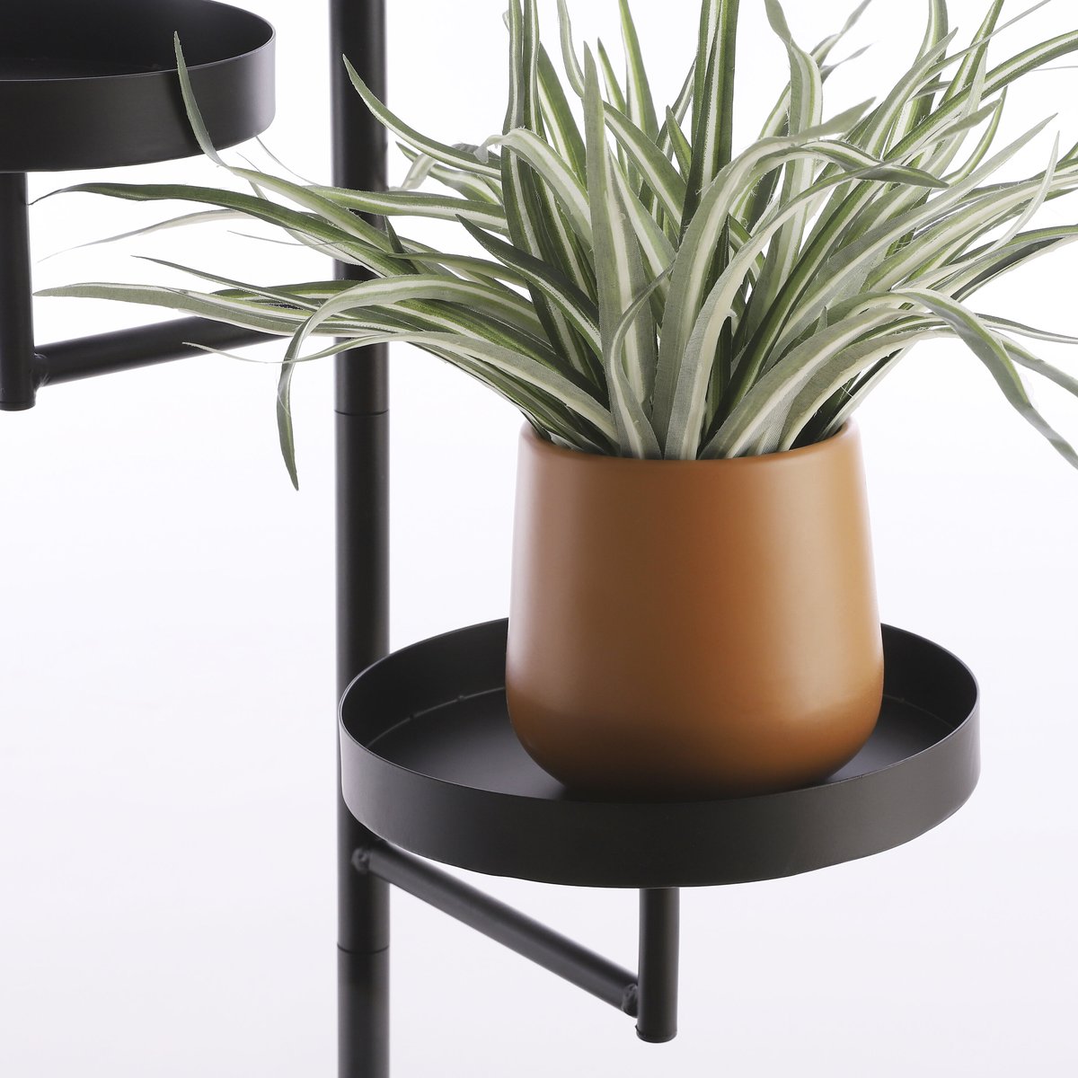 Étagère murale à niveaux H80 cm PERRY noir, MICA DECORATIONS