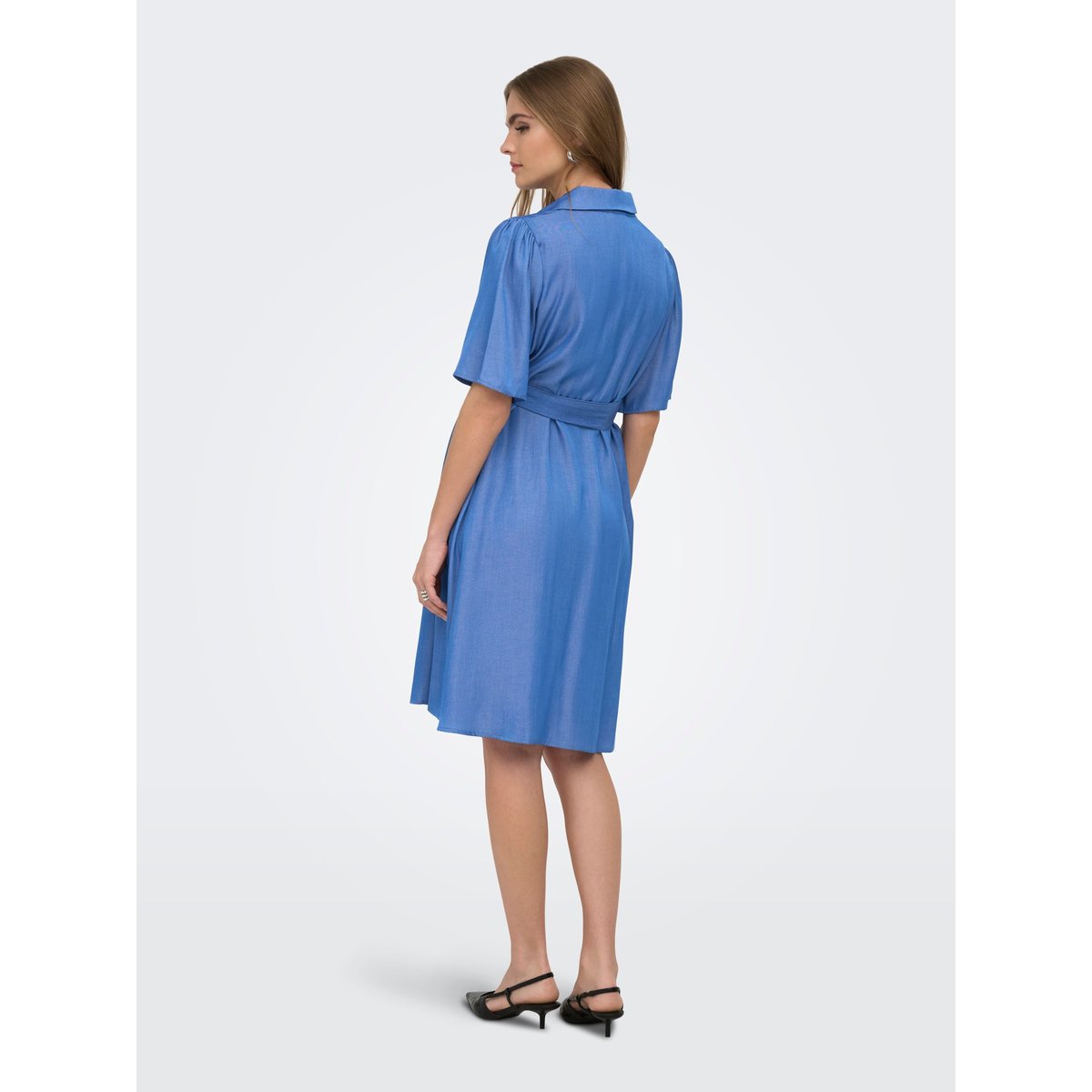 Robe medium blue denim, ONLY