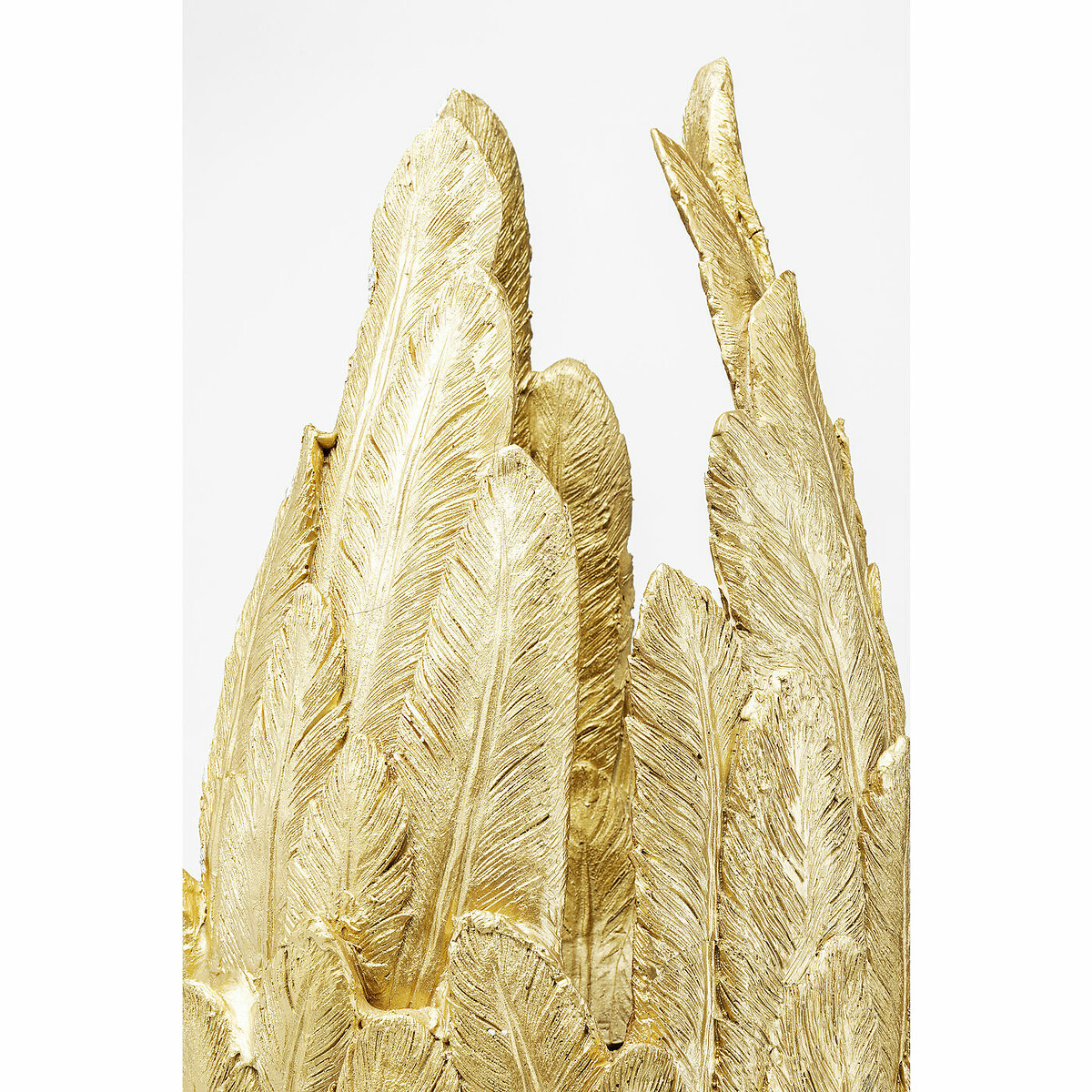 Vase Feathers Gold 91 goldfarben, KARE DESIGN