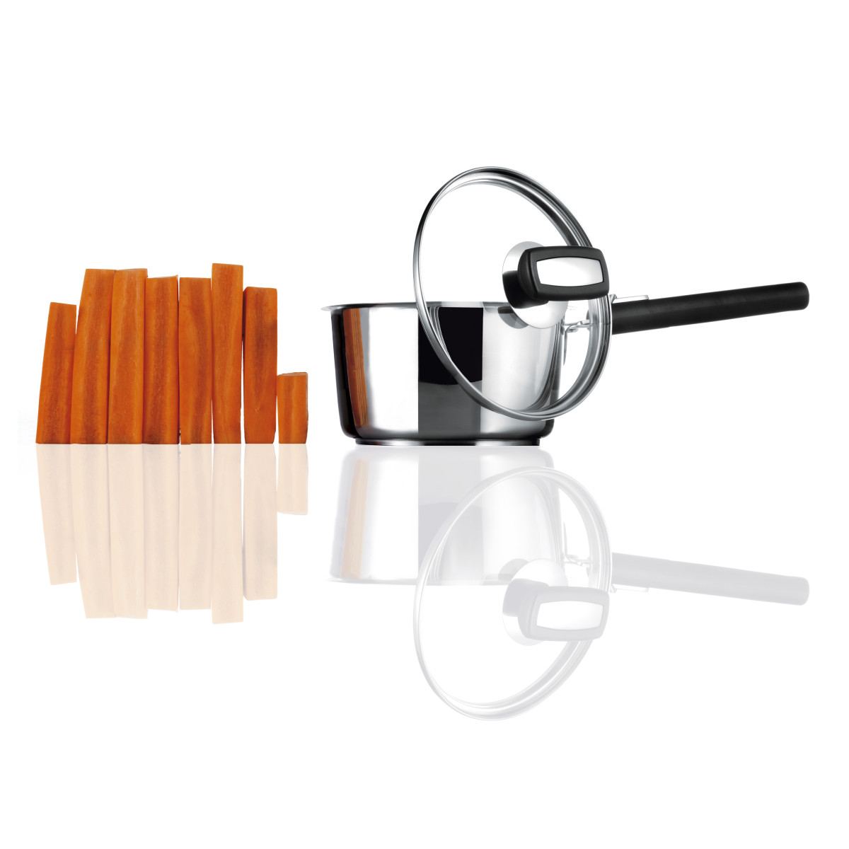 Série de 3 casseroles 16/18/20cm - MALICE noir, CUISINOX