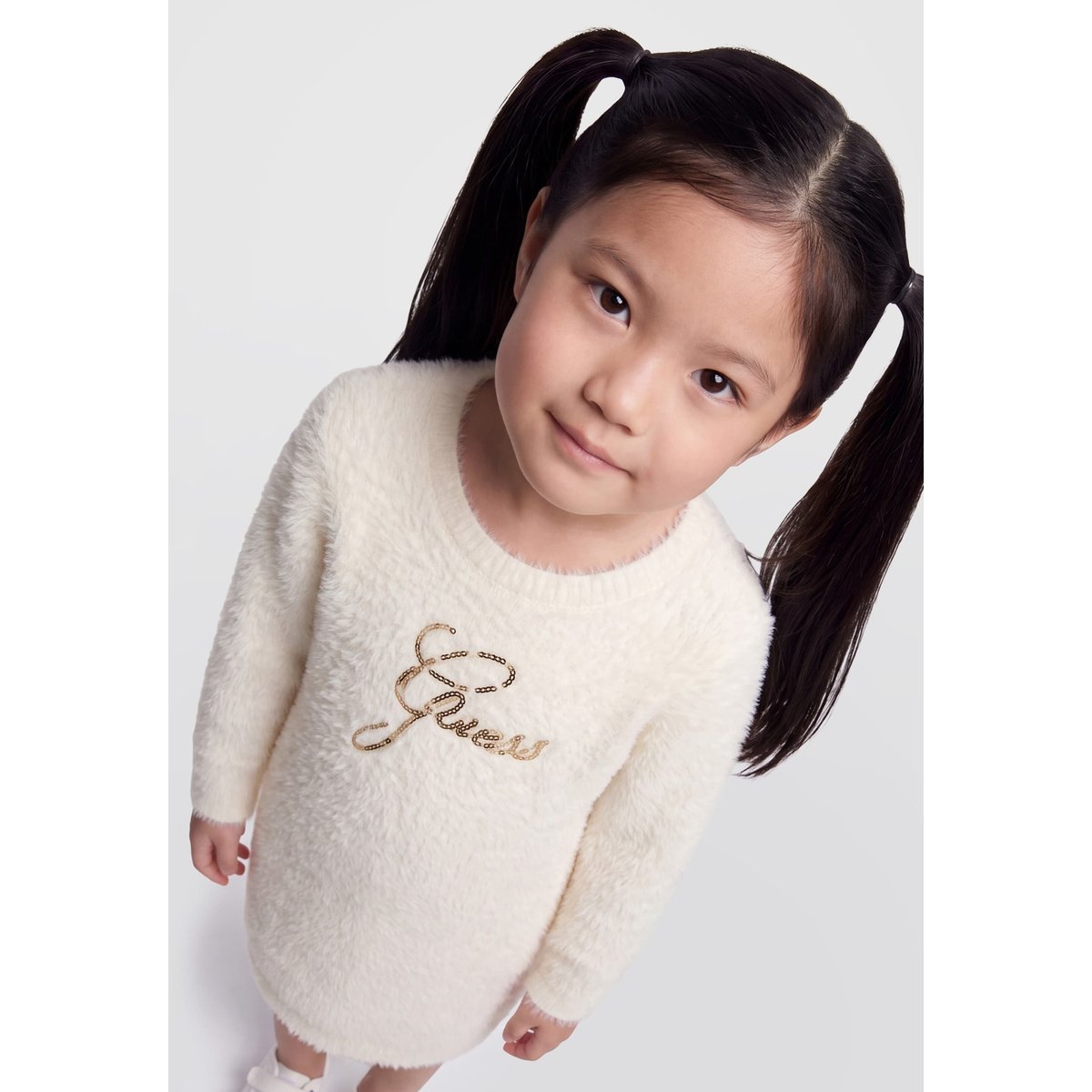 Robe Pull blanc, GUESS KIDS