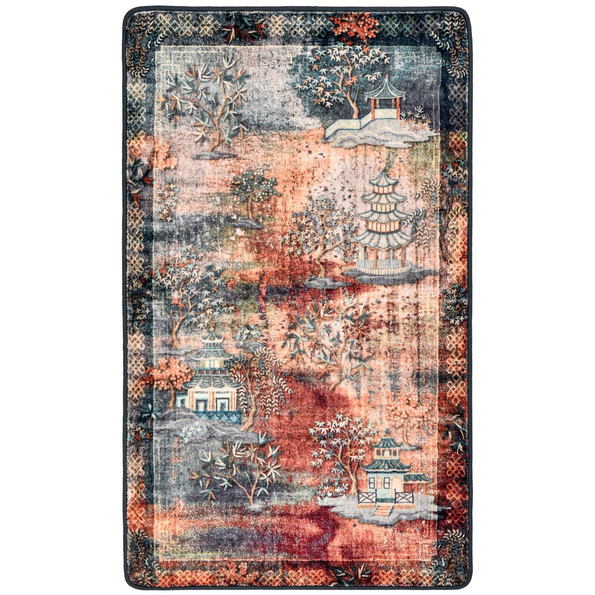Tapis de bain imprimé doux - AQUATA multicolor, GINO FALCONE