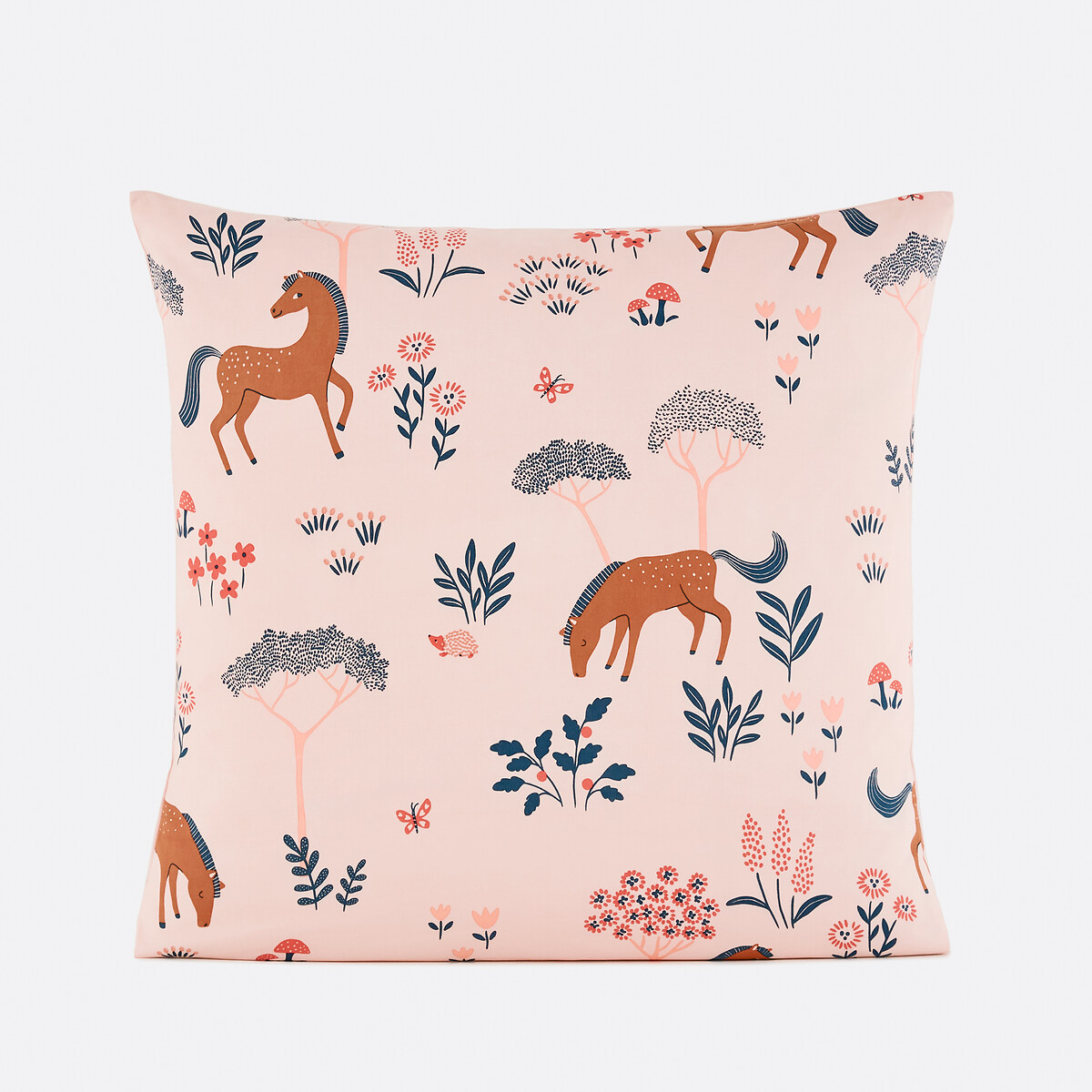 Taie d'oreiller coton, Bagatelle imprimé rose, LA REDOUTE INTERIEURS