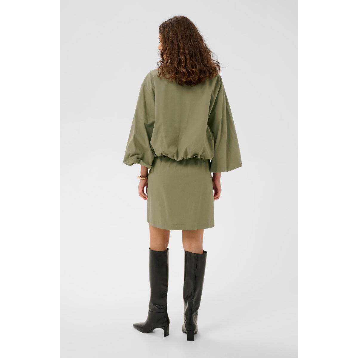 Jupe casual vert dusky greem, CULTURE