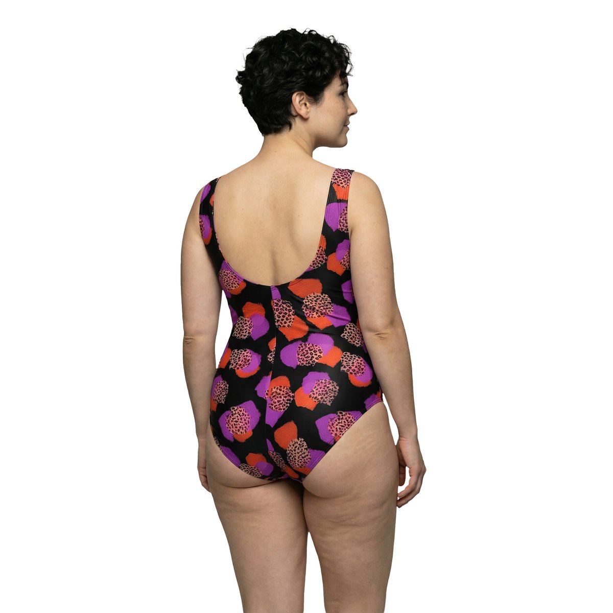 Maillot de bain à motif léopard noir, ULLA POPKEN