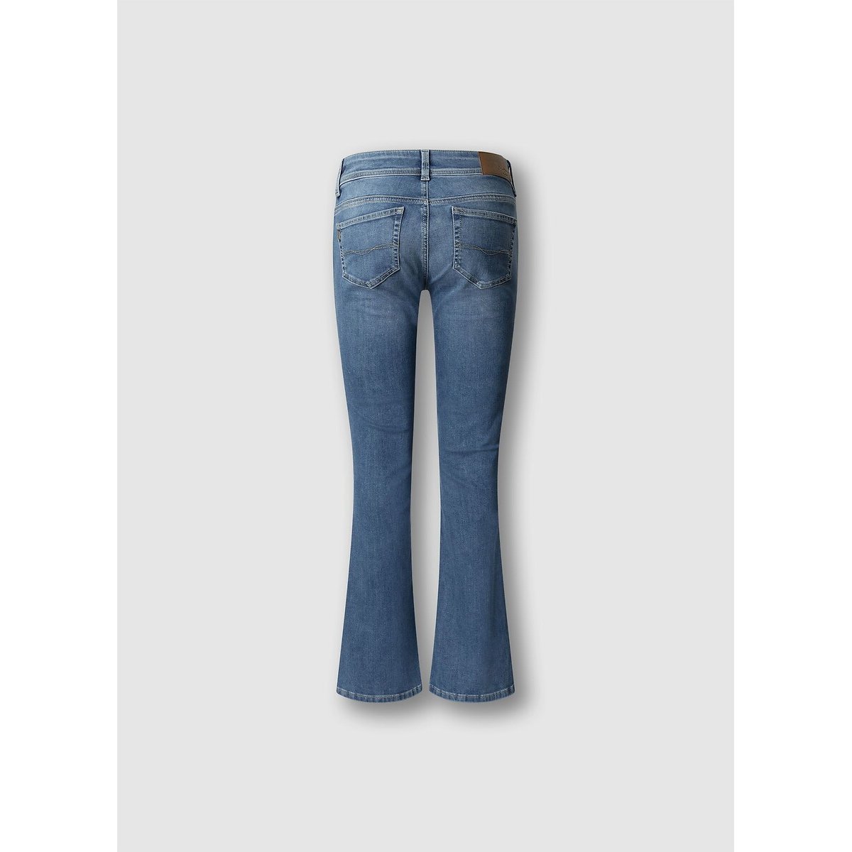 Jean flare taille basse PIMLICO faded pepe blue, PEPE JEANS