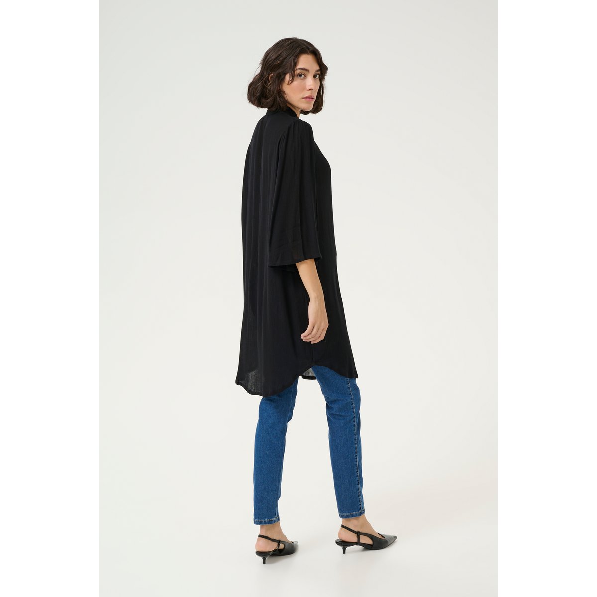 Dress noir black deep, KAFFE